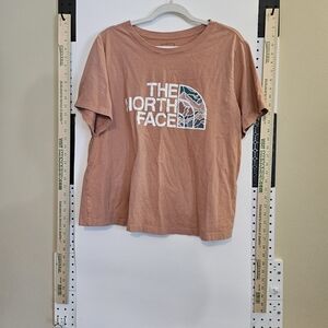 The North Face Women's Brown Short Sleeve Tee